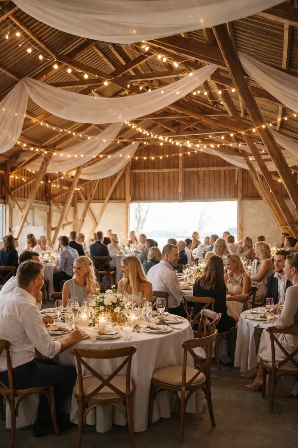 Bryllupsreception i Agerup Gods laden